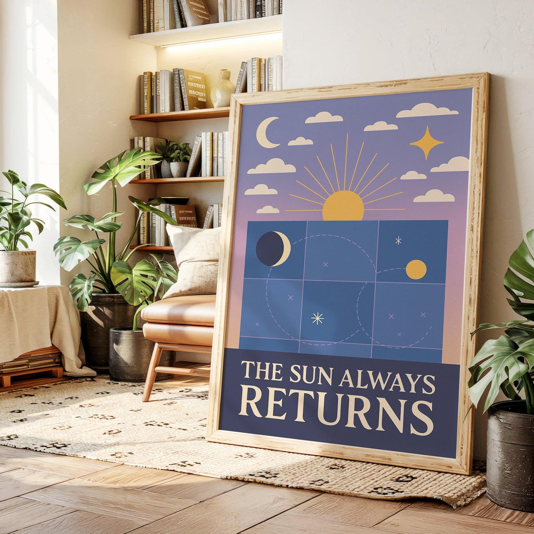Celestial Harmony - Inspirational Art Print