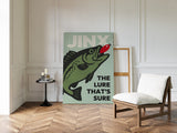 Baited Bliss - Retro Fishing Print