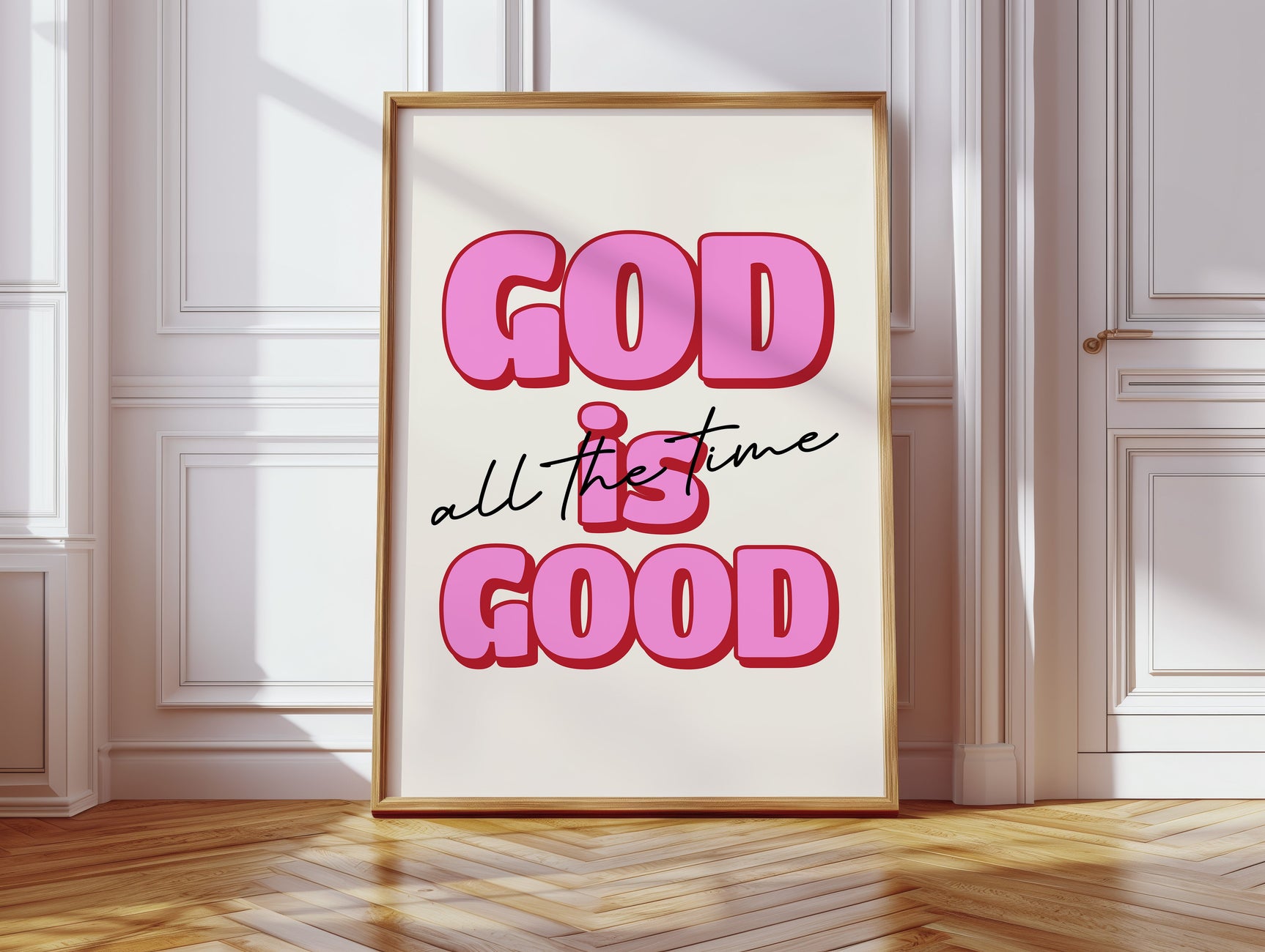 Divine Affirmation - Inspirational Typography Art Print