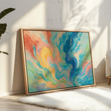 “Color Currents” – Abstract Swirl Painting