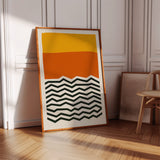 Bold Geometric Abstract Art Print