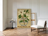Elegant Magnolia Art Print for Home Decor