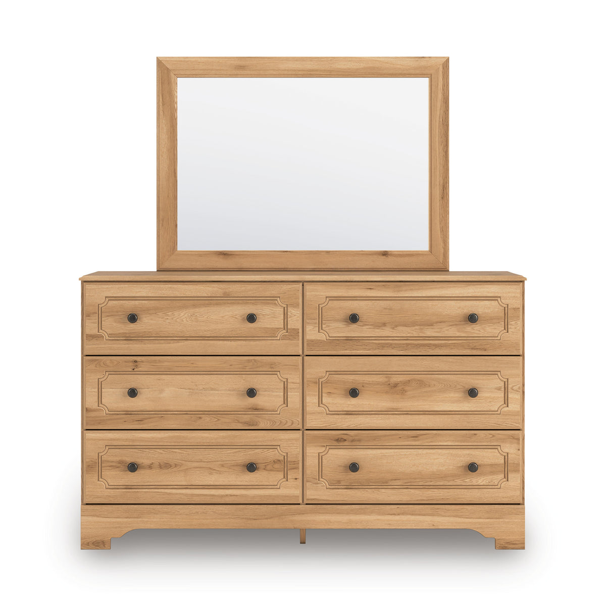 Galletyn Warm Brown Dresser and Mirror (Online Special Price) - Ornate Home