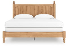 Galletyn Warm Brown King Panel Bed - Ornate Home