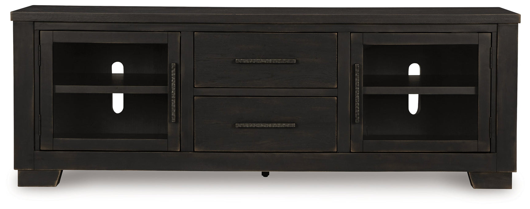 Galliden Black 80" TV Stand (Online Special Price) - Ornate Home