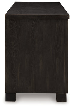 Galliden Black 80" TV Stand - Ornate Home