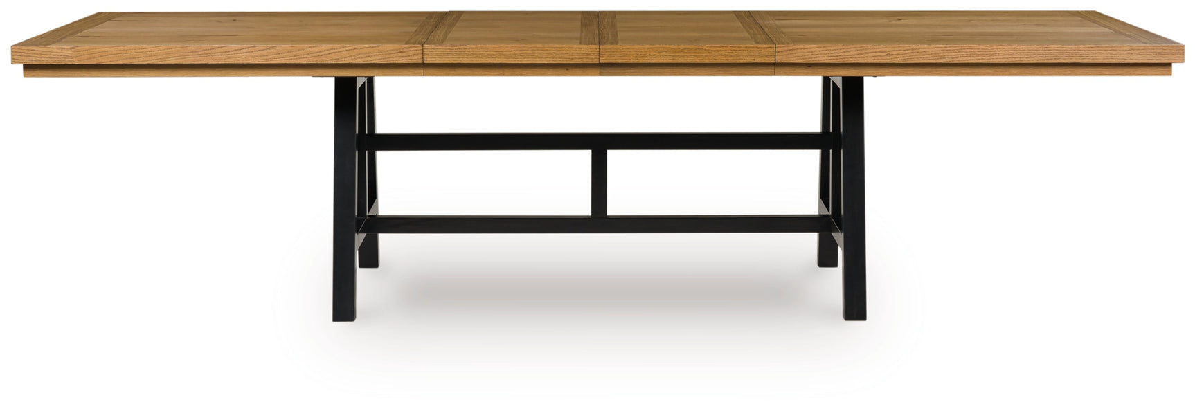 Galliden Black/Brown RECT Dining Room EXT Table (Online Special Price) - Ornate Home