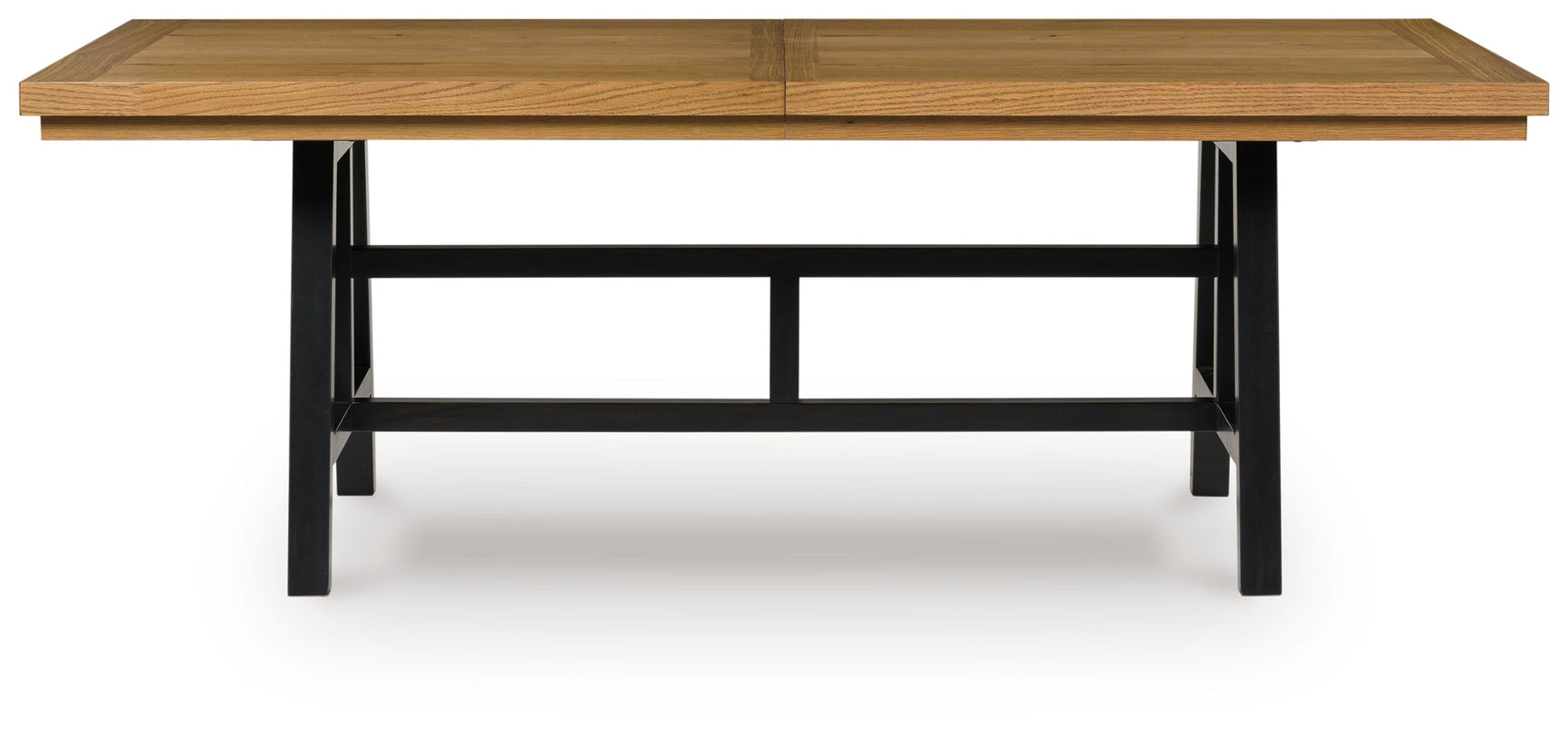Galliden Black/Brown RECT Dining Room EXT Table (Online Special Price) - Ornate Home