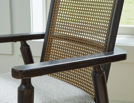 Galliden Black Dining Arm Chair (Set of 2) - Ornate Home