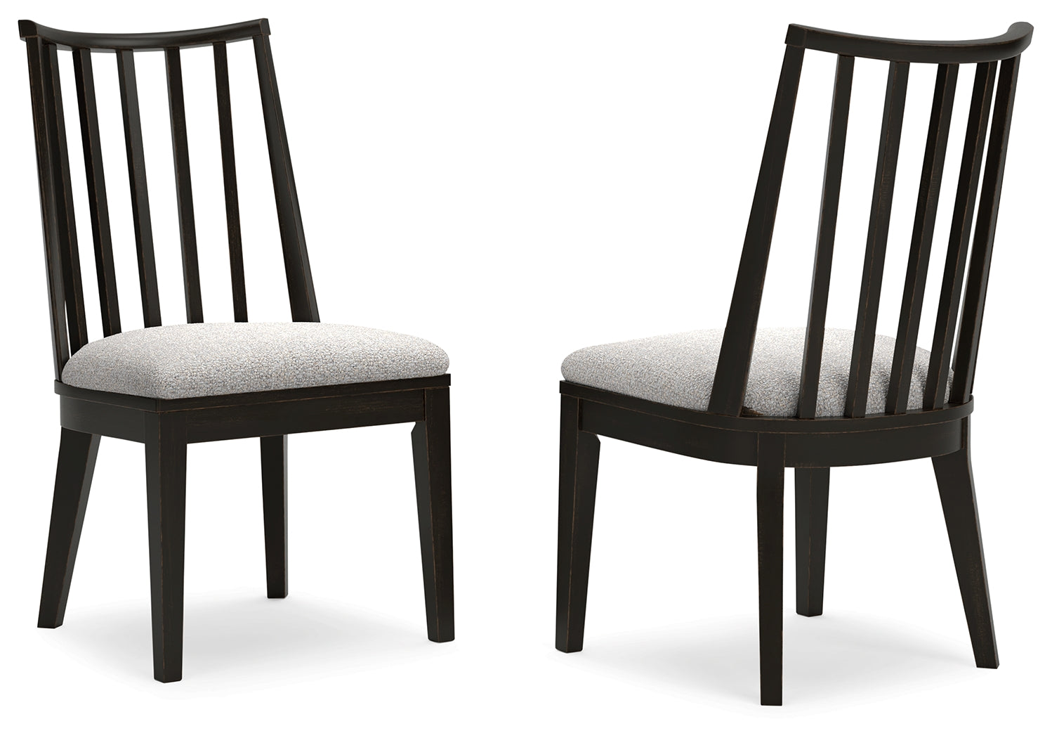 Galliden Black Dining Chair (Set of 2) - Ornate Home