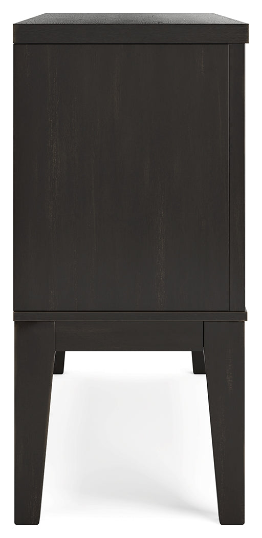 Galliden Black Dining Server (Online Special Price) - Ornate Home