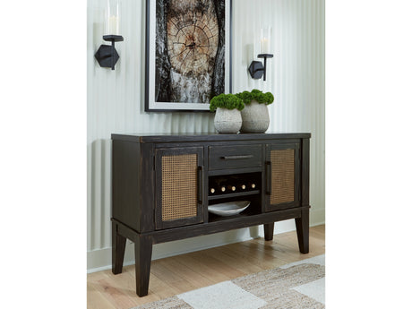 Galliden Black Dining Server - Ornate Home