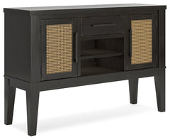 Galliden Black Dining Server - Ornate Home