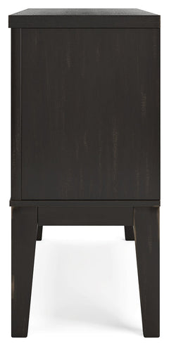 Galliden Black Dining Server - Ornate Home