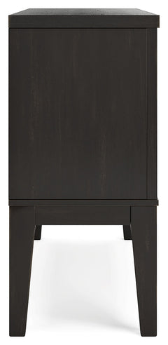 Galliden Black Dining Server - Ornate Home