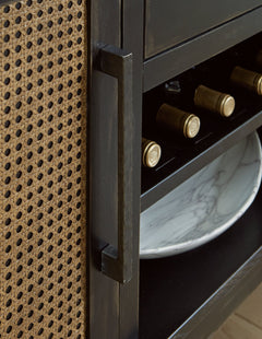 Galliden Black Dining Server - Ornate Home