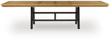 Galliden Black Extension Dining Table and 10 Chairs (Online Special Price) - Ornate Home