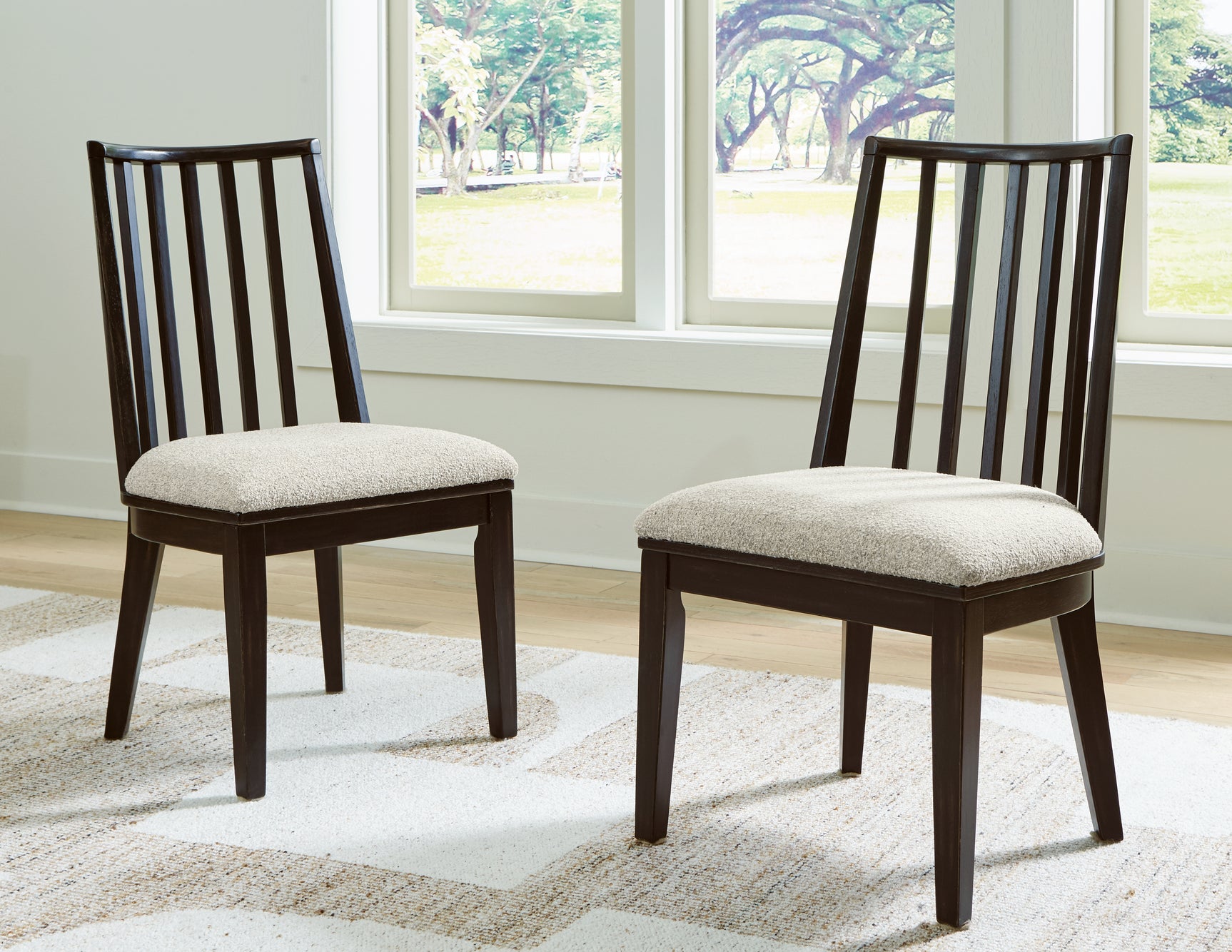 Galliden Black Extension Dining Table and 10 Chairs (Online Special Price) - Ornate Home