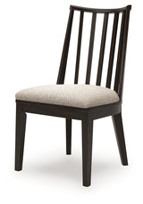 Galliden Black Extension Dining Table and 6 Chairs - Ornate Home
