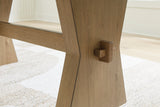 Galliden Light Brown Dining Table (Online Special Price) - Ornate Home