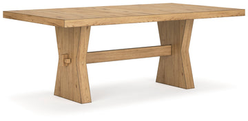 Galliden Light Brown Dining Table - Ornate Home