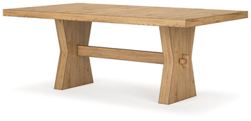 Galliden Light Brown Dining Table - Ornate Home