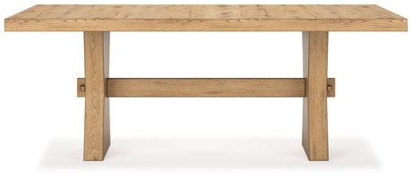 Galliden Light Brown Dining Table - Ornate Home