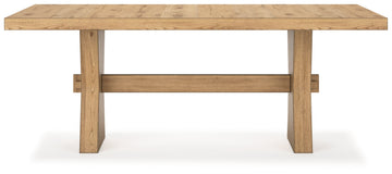 Galliden Light Brown Dining Table - Ornate Home