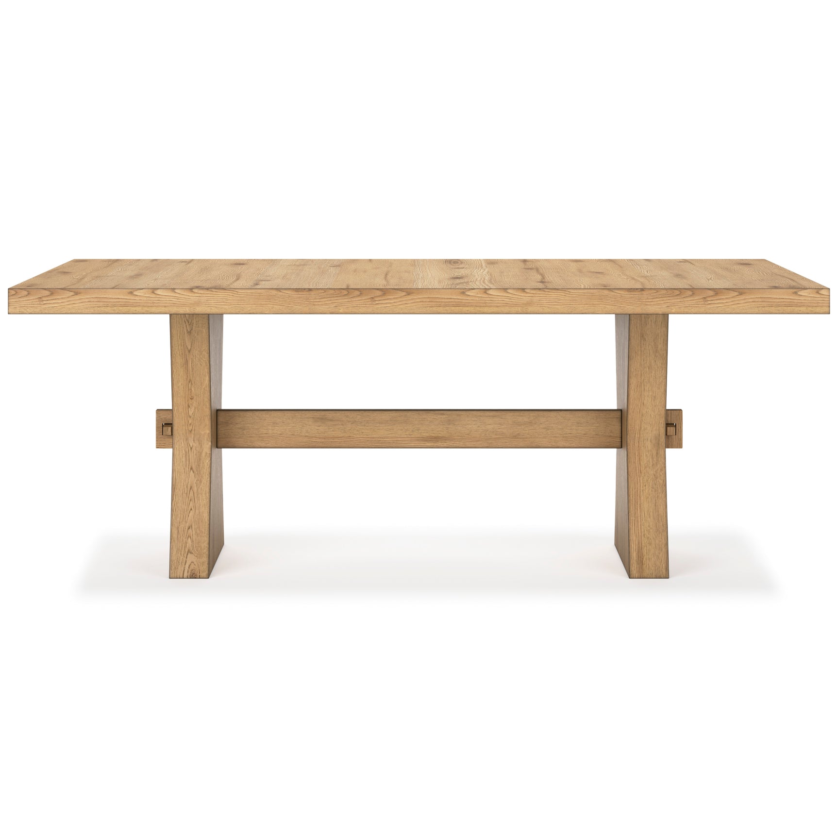 Galliden Light Brown Dining Table and 8 Chairs - Ornate Home