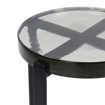 Gallie Black Accent Table - Ornate Home