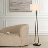 Galloway Bronze Minimalist Floor Lamp - Ornate Home