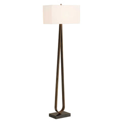 Galloway Bronze Minimalist Floor Lamp - Ornate Home