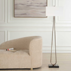 Galloway Bronze Minimalist Floor Lamp - Ornate Home
