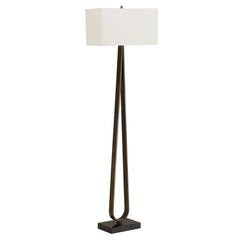 Galloway Bronze Minimalist Floor Lamp - Ornate Home