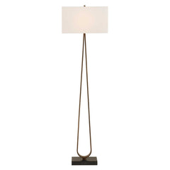 Galloway Bronze Minimalist Floor Lamp - Ornate Home