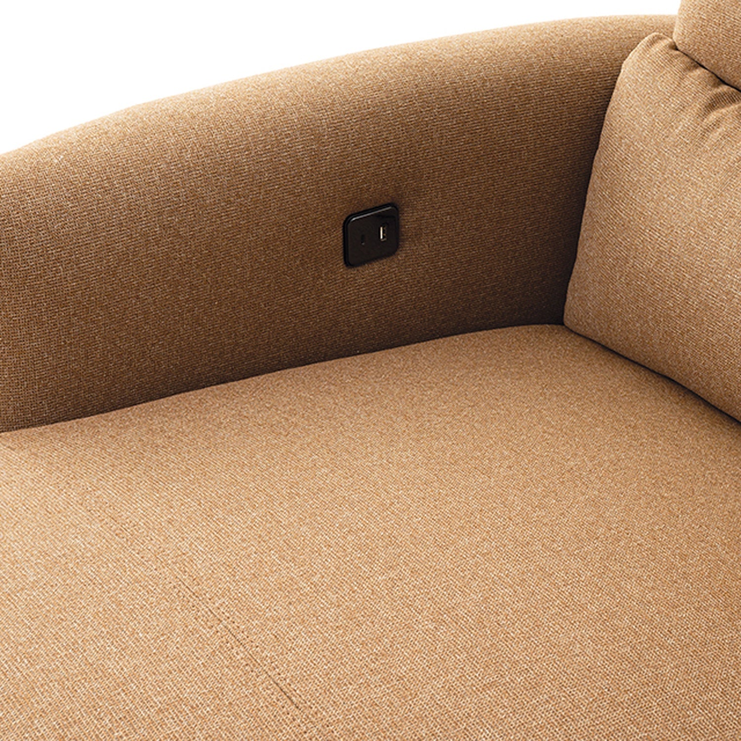Galten Brown Left-Facing Power Sectional - Ornate Home