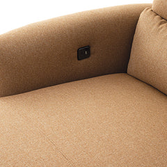 Galten Brown Right-Facing Power Sectional - Ornate Home