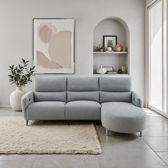 Galten Gray Left-Facing Power Sectional - Ornate Home