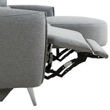 Galten Gray Left-Facing Power Sectional - Ornate Home