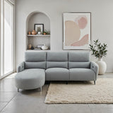 Galten Gray Right-Facing Power Sectional - Ornate Home
