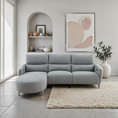 Galten Gray Right-Facing Power Sectional - Ornate Home