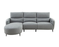 Galten Gray Right-Facing Power Sectional - Ornate Home