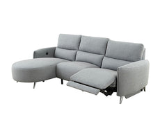 Galten Gray Right-Facing Power Sectional - Ornate Home