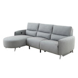 Galten Gray Right-Facing Power Sectional - Ornate Home