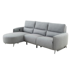 Galten Gray Right-Facing Power Sectional - Ornate Home