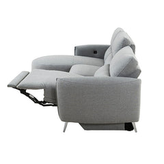 Galten Gray Right-Facing Power Sectional - Ornate Home