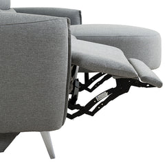 Galten Gray Right-Facing Power Sectional - Ornate Home