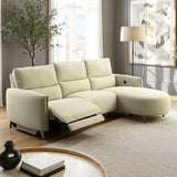 Galten Latte Left-Facing Power Sectional - Ornate Home