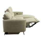 Galten Latte Left-Facing Power Sectional - Ornate Home