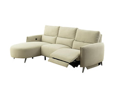 Galten Latte Right-Facing Power Sectional - Ornate Home